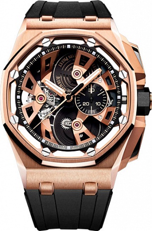 Replica Audemars Piguet TOURBILLON CHRONOGRAPH 45MM 25TH ANNIVERSARY 26421OR.OO.A002CA.01 watch